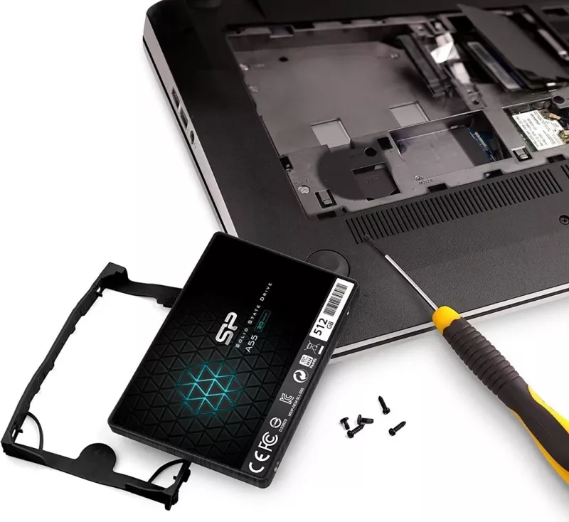 SSD Silicon Power Ace A55 512 GB, 2.5", Serial ATA III, e zezë