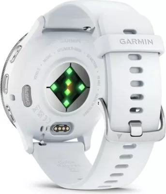 Smartwatch Garmin Venu 3, 45 mm, AMOLED, GPS, Wi-Fi, Bardhë