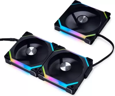 Ftohës Lian Li UNI FAN SL120 V2 ARGB, 3-pack, 120mm, i zi