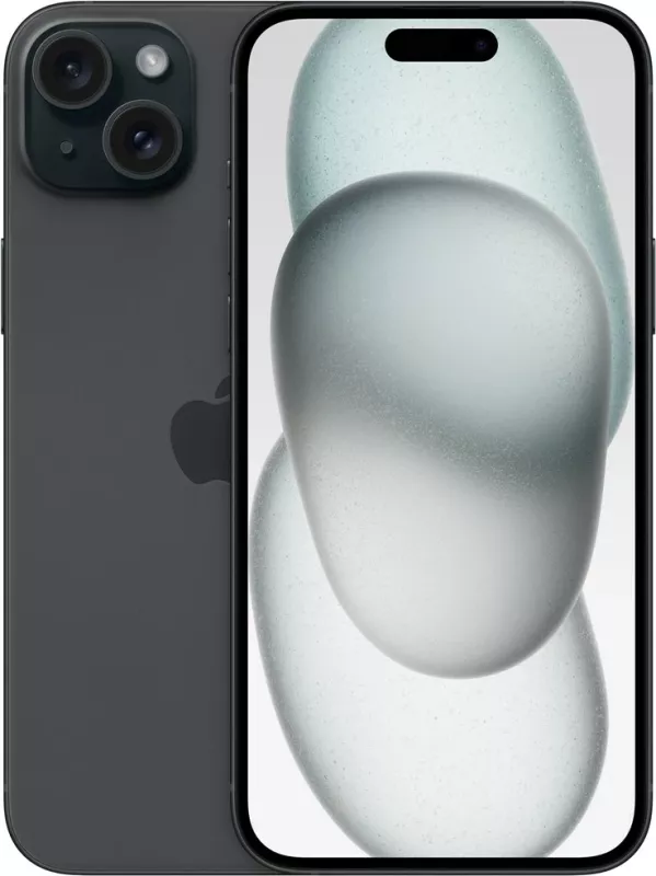 Apple iPhone 15 Plus, 6.7", 128GB, black