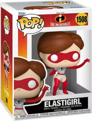 Figurinë koleksionuese Funko Pop! Disney The Incredibles Elastigirl, variantë CHASE (rastësore)