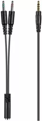 Kufje me mikrofon Sandberg MiniJack Chat Headset 126-15, 3.5mm, kabllo 1.8m, zi, set me adapter