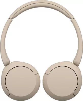 Kufje wireless Sony WH-CH520, head-band, Bluetooth, krem