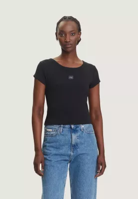 Maicë për femra Calvin Klein Jeans LV047C200G, e zezë [Madhësia: M]