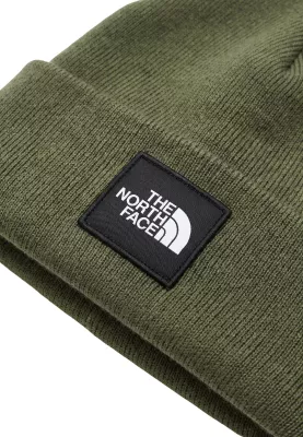 Kapelë beanie për meshkuj The North Face Dock Worker RCYCLD BNE, e gjelbër ulliri