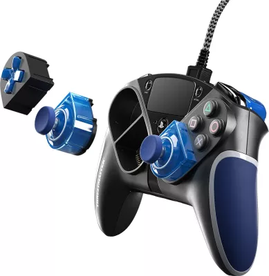 Set modulësh për kontrollues Thrustmaster ESWAP X LED Blue Crystal Pack, kompatibil me Xbox Series X|S/Xbox One/PC, 7 module + 2 kapakë mini-stiku, blu