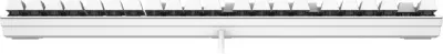 Tastierë mekanike Cherry KC 200 MX, Full-size, Wired, USB, QWERTZ, Argjendtë, Bardhë