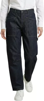 Xhinse për femra Replay Barrel W8239, blu të errëta