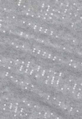 Shall për femra Pieces Pcjulietta Long Sequins 17160048, gri