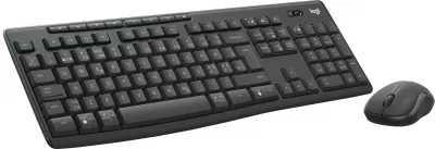 Set maus e tastierë Logitech MK370 Combo for Business, wireless, Bluetooth, QWERTY, grafit