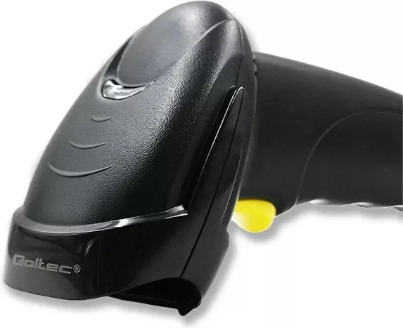 Skaner lazer Qoltec 50876, 1D, USB, i zi