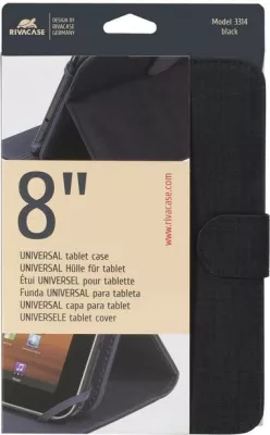Mbështjellës tablet RIVACASE Biscayne 8.0 inch i zi