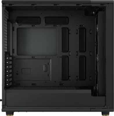 Kasë Fractal Design FD-C-NOR1X-02, Midi Tower, ATX, EATX, micro ATX, Micro-ITX, e zezë, qymyr