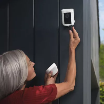 Kamerë sigurie IP Amazon Ring SLC Pro, Wireless, Bateri, e zezë