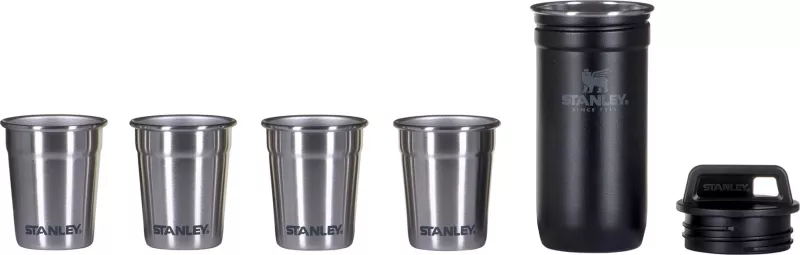 Gotë metalike Stanley Adventure Matte Black 4 X 60 ml