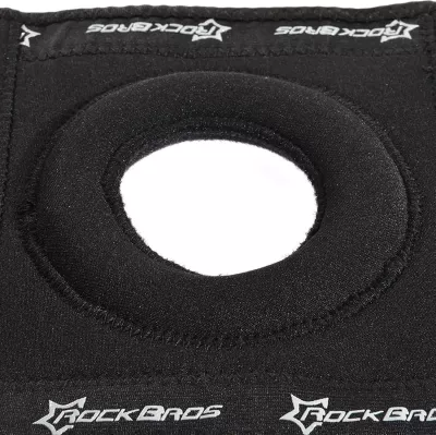 Mbrojtës gjuri Rockbros LF1106M, për sport, M, i zi