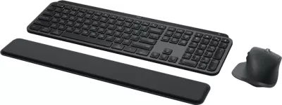 Tastierë dhe Maus wireless Logitech MX Keys S Bluetooth Combo, me palm rest, Graphite
