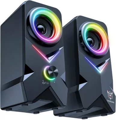 Altoparlantë gaming Onikuma L2, RGB, lidhje USB/Bluetooth, të zinj