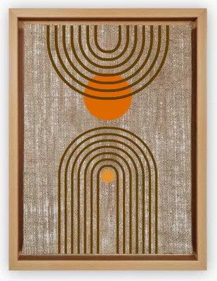 Pikturë dekorative në kanavacë, shumëngjyrëshe, Wallity, LNJ1790187770 - 4666, 46x66cm