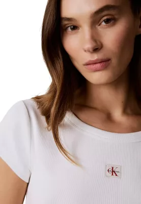 Maicë për femra Calvin Klein Jeans LV047C200G, e bardhë [Madhësia: M]