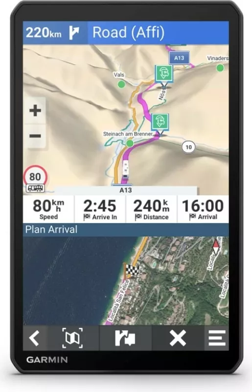 Navigator Garmin 895, 32 GB, 8 inch, i zi