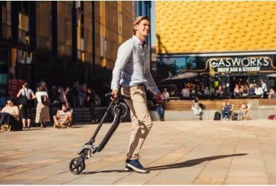 Scooter për të rritur Globber, blu marine