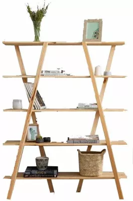Raft librash Hanah Home, Perla, ngjyrë lisi