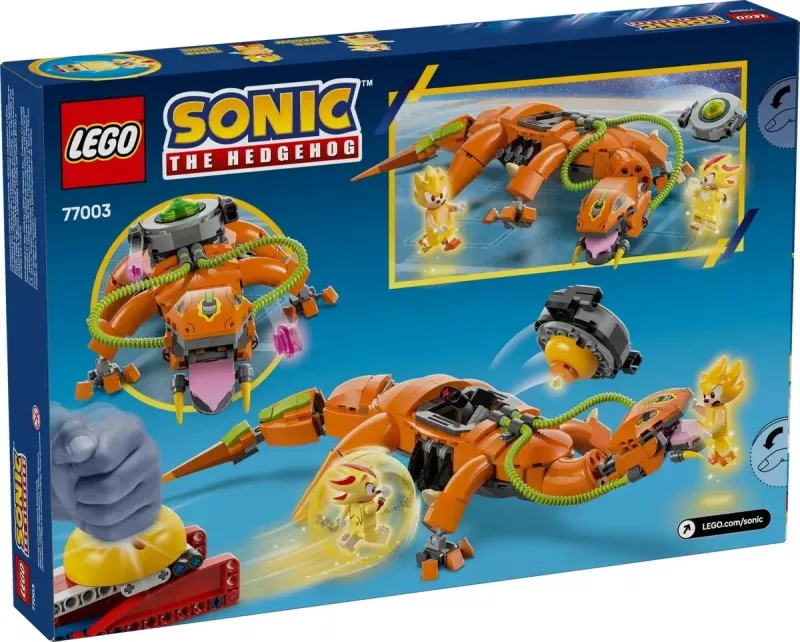 Set LEGO Sonic the Hedgehog 77003, Super Shadow vs. Biolizard