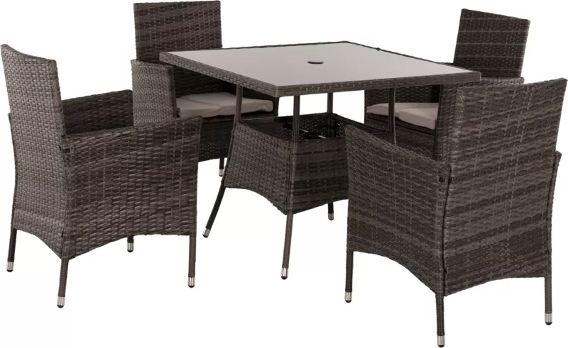 Set kopshti tavolinë & karrige FH5965, 5 pjesë