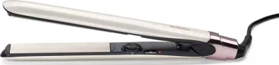Drejtues flokësh, BaByliss ST914PE, pllaka titan-keramike 25×120 mm, 170-235°C 13 nivele, fikje automatike, rozë