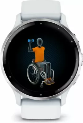 Smartwatch Garmin Venu 3 45mm, e bardhë