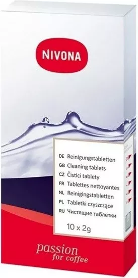 Set pastrimi për makinë kafeje NIVONA CLEAN 3 BOX, tabletë dhe lëng pastrues/descaler