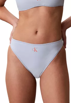 Bikine për femra Calvin Klein Jeans LV00Q61147, blu e zbehtë