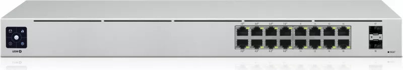 Switch Ubiquiti UniFi 16-Port PoE Managed L2/L3 Gigabit Ethernet Silver
