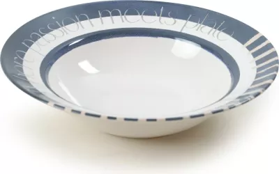 Pjata Hermia Concept, ngjyrë kaltër e errët dhe e bardhë, set prej 6 copash, 26cm, 660cc