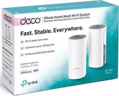 TP-Link Deco E4 (2-paketë)