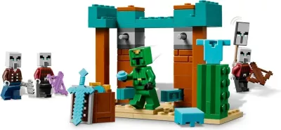 Set LEGO Minecraft 21267 The Illager Desert Patrol