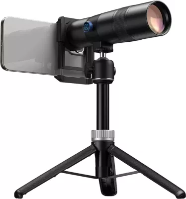 Lentë zmadhimi 30X me tripod për celular, Apexel APL-T30XJJ028, set
