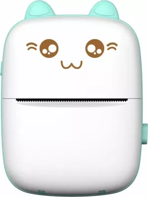 Printer termik mini Hurtel HURC9, Bluetooth, 1000mAh, Kaltër