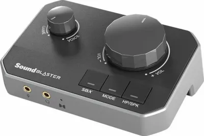 Kartë zëri e jashtme Creative Sound Blaster G8 (70SB190000000) USB-C 32-bit/384 kHz, e zezë