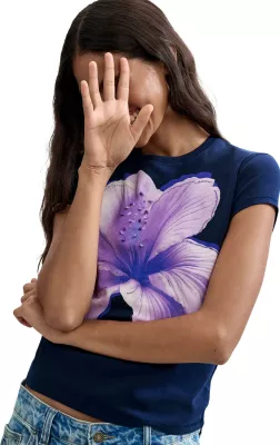 Maicë për femra Desigual TS_YOKOHAMA 26WWTK51, e kaltër [Madhësia: XS]