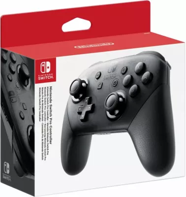 Joystick Nintendo Switch Pro Controller, wireless Bluetooth, USB-C, HD Rumble, Amiibo, i zi