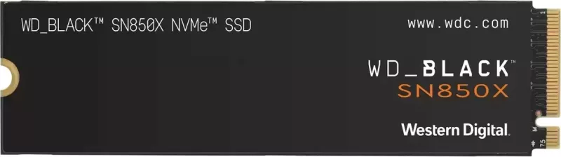 SSD Western Digital Black SN850X, 2 TB, M.2, 7300 MB/s