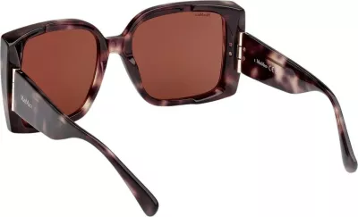 Syze dielli për femra Max Mara HINGE MM0131 55E, havana [Madhësia: 56]