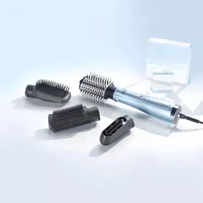 furçë nxehtësie BaByliss AS774E 1000W Hydro-Fusion, 4 në 1, set 4 aksesorë