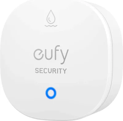 Sensor alarmi uji e ngrice EUFY, wireless, Wi-Fi, i bardhë