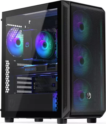 Kasë Endorfy ARX 500 ARGB TG, midi tower, xham i temperuar, e zezë