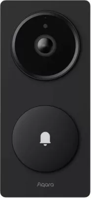 Zile dere me kamerë AQARA G410 Select 2K (CH-C09D-B), e zezë, set me hub/chime