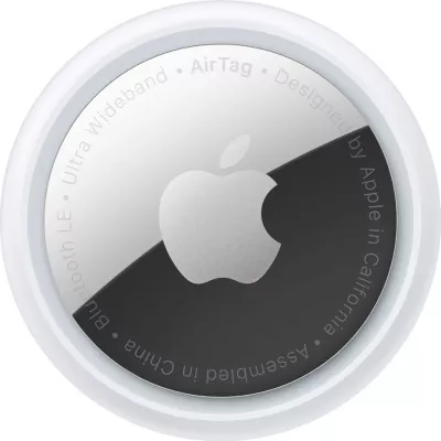 Gjurmues Apple AirTag MX542ZY/A, Bluetooth LE dhe Ultra Wideband, argjend, 4-pack