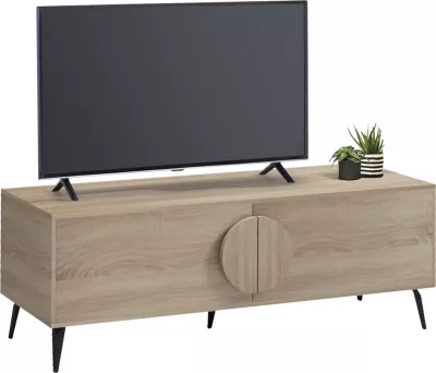 Komodë TV SAVORE, melaminë Sonama, 140x35.5x51cm